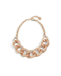 18K金镶嵌钻石项链